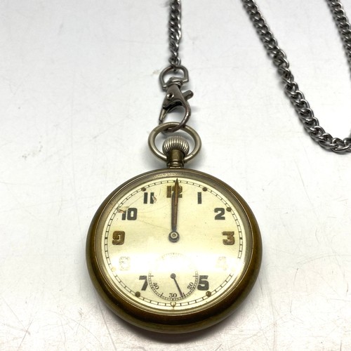 782B - WW2 Pocket watch GSTP M39682. (General service temporary).