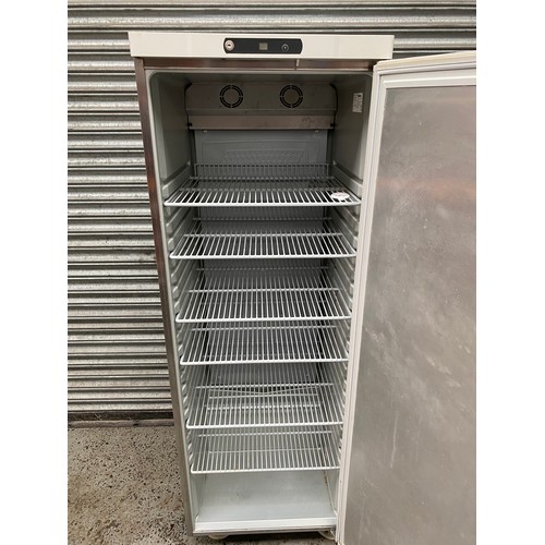 481 - GRAM commercial freezer madel number K400RU H C 6N in stainless steel