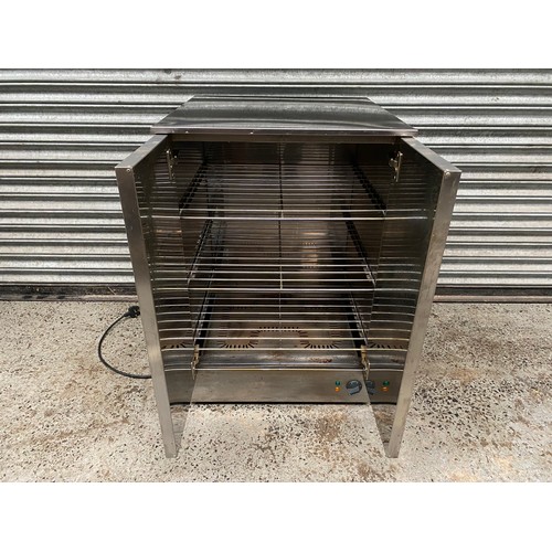 484 - Lincat stainless steel food warmer 60cm x 60cm