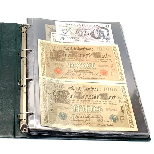 934 - The Hendon Album of Bank notes. A large collection of bank notes from around the world. (check addit... 