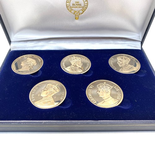 938 - The Royal collection kings and queens coin set.