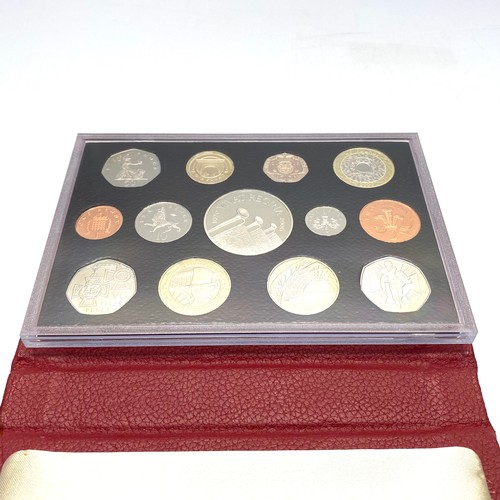 945 - 2006 UK Royal Mint Proof Coin Collection 9 Coin Year Set In Case.