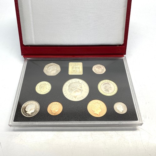 947 - 1999 UK Royal Mint Proof Coin Collection 9 Coin Year Set In Case with COA