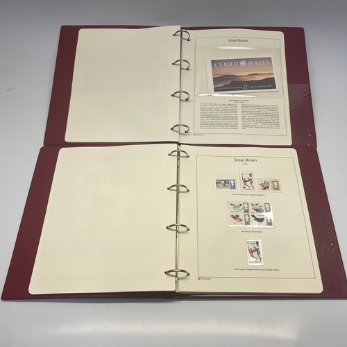 785 - Westminster Great Britain stamp collection folder and stamps from pre-1840 to 1969 and book of stamp... 