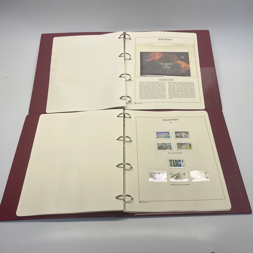 785 - Westminster Great Britain stamp collection folder and stamps from pre-1840 to 1969 and book of stamp... 