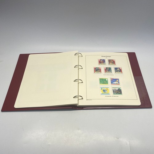 785C - Westminster Great Britain stamp collection folder and stamps 1990-1997.