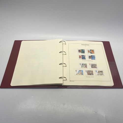 785C - Westminster Great Britain stamp collection folder and stamps 1990-1997.