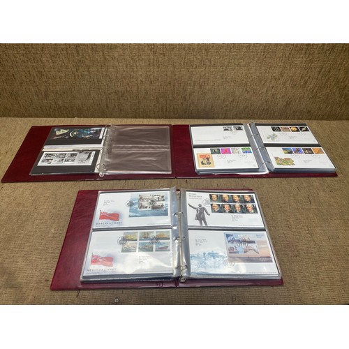 788 - Three folders of Royal Mail first day covers.