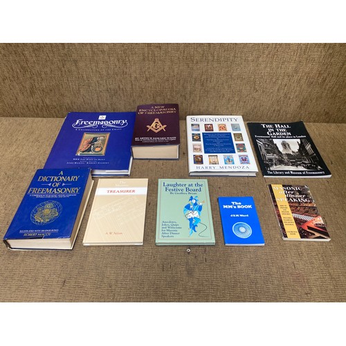 795 - A dictionary of Freemasonry, Freemasonry a celebration of the craft and other Masonic related books.