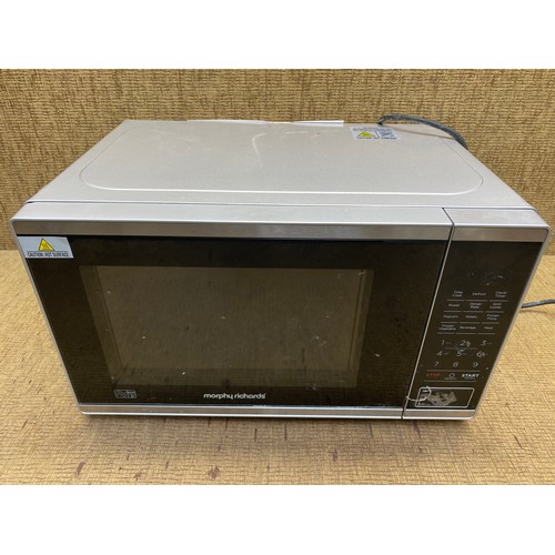 74 - Morphy Richards microwave 800w.