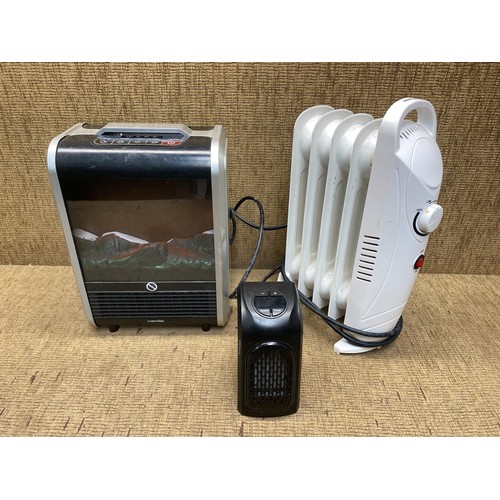 96 - 3 heaters including: oil heater.