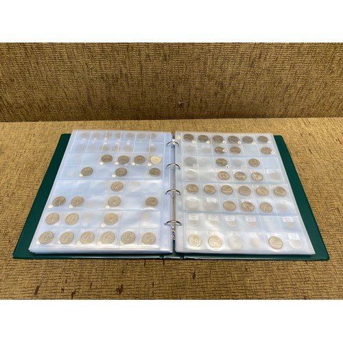 850 - coin collector's album of America including sliver, contains Canada, USA, Mexico, brazil, Peru and C... 