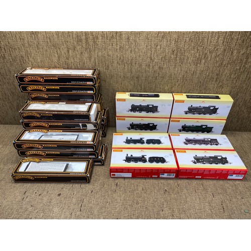 1091 - Large selection of Hornby and mainline empty train boxes