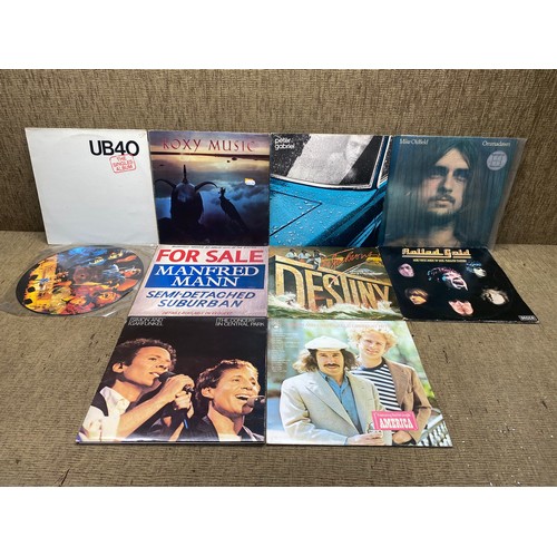 1102 - 10 lps / albums/ records including ub40 , Roxy music.