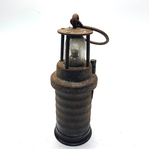 720 - Oldham electric miners lamp.