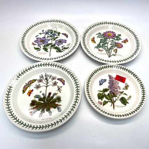 738 - Collection of Port Meirion plates.