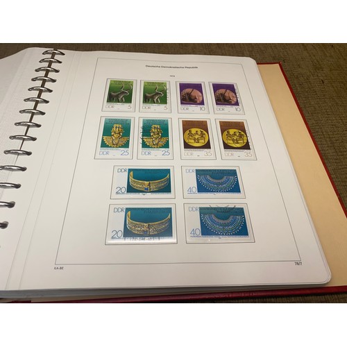 607 - 6 books of stamps from private collection fresh to auction collected across europe, russia and easte... 