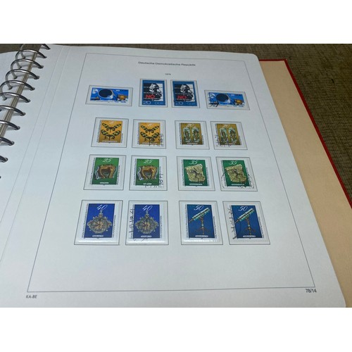 607 - 6 books of stamps from private collection fresh to auction collected across europe, russia and easte... 