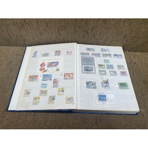 617 - 6 books of stamps from private collection fresh to auction collected across europe, russia and easte... 