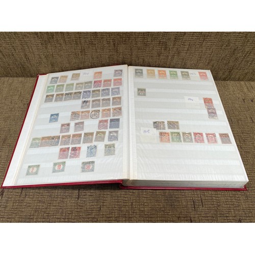 627 - 6 books of stamps from private collection fresh to auction collected across europe, russia and easte... 