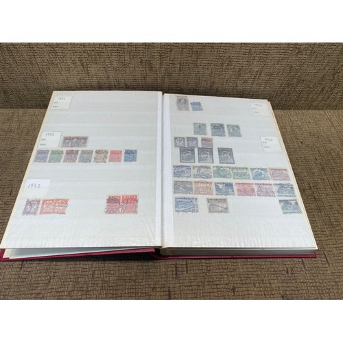 627 - 6 books of stamps from private collection fresh to auction collected across europe, russia and easte... 