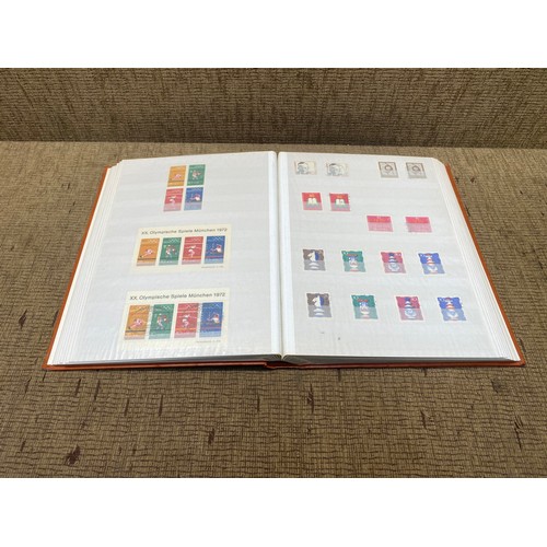 628 - 6 books of stamps from private collection fresh to auction collected across europe, russia and easte... 