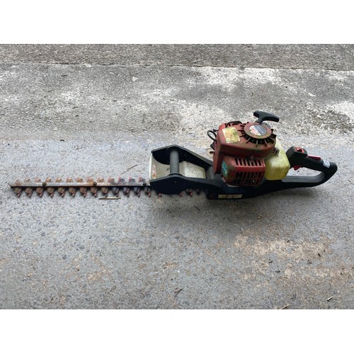 37 - Little wonder gas powered hedge trimmer model 2224D. (Spares)