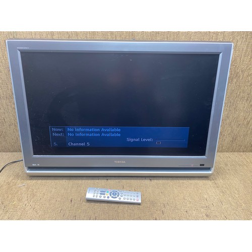 55 - toshiba integrated digital tv with remote 32inch.