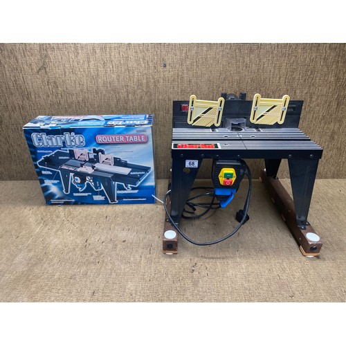 68 - clarke router table 230v AC.