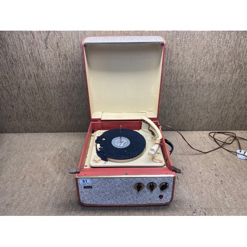 81 - Alba Garrard RC121 MkII record player.