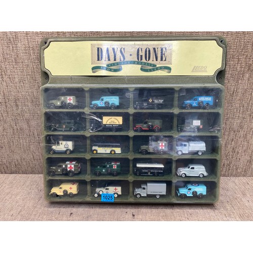 1025 - Collection of military model vehicle car by Lledo.