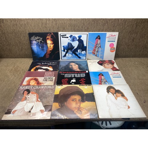 1029 - collection of vinyl LP records including alison moyet, tina tuner, and randy crawford.