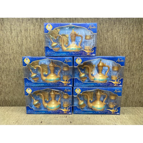 102 - Disney Aladdin agrabah tea set x5.