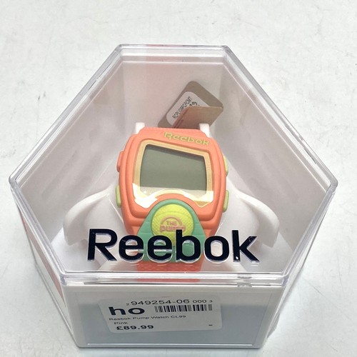 681 - Reebok pump watch CL99 pink.