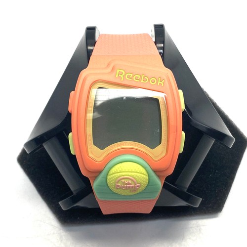 684 - Reebok pump watch CL99 pink.