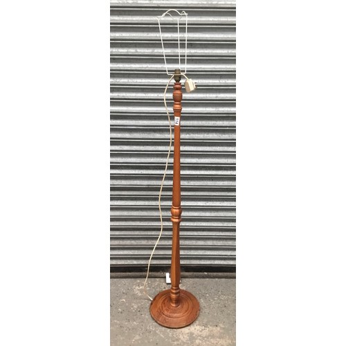 114 - Pine standard lamp