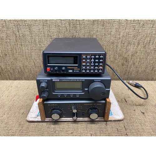 1051 - AOR mobile mount scanner, Global coupler AT-2000 and a Target communications receiver