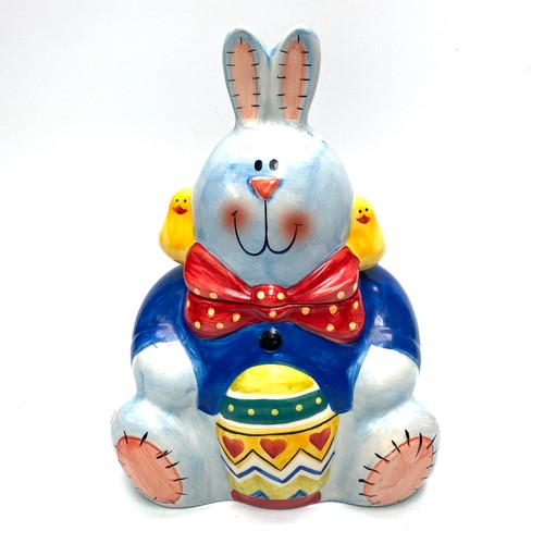 730 - rayware easter bunny cookie jar.