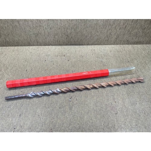 127 - hilti 800mm hammer drill bit.