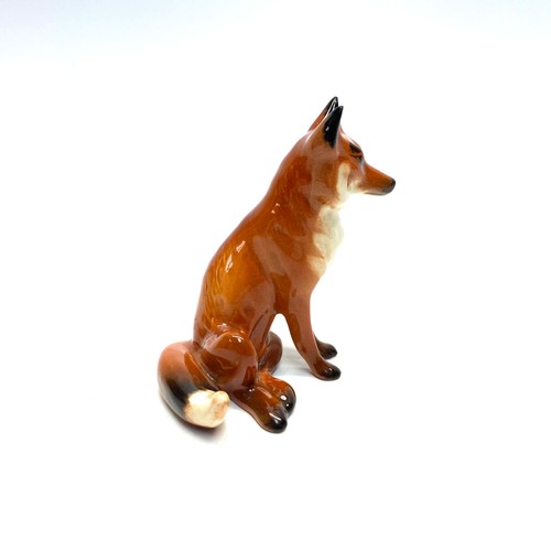 745 - Vintage Beswick sitting fox.