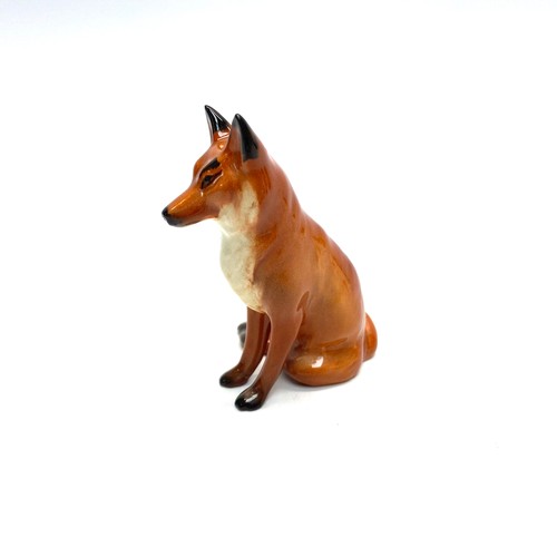 745 - Vintage Beswick sitting fox.