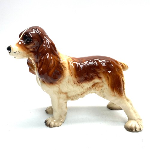 746 - Copper craft springer spaniel brown porcelain figurine.