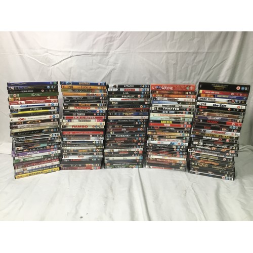298 - A large amount of dvd films