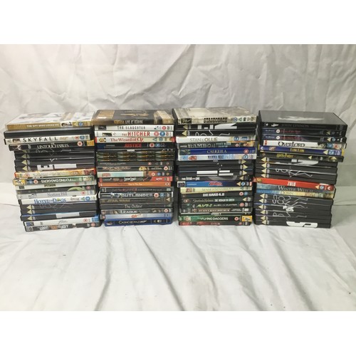 300 - A large amount of DVD films(2 boxes)