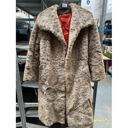 511 - Vintage mink coat by Glen models coat london.