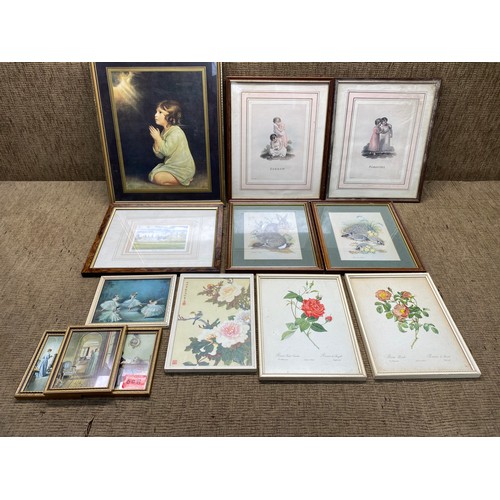 608 - Large quantity of prints including limited edition and flowers and birds by Lung Boo