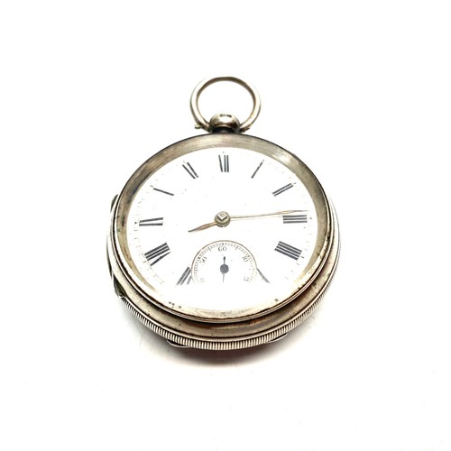 888 - Silver pocket watch dated 1904.