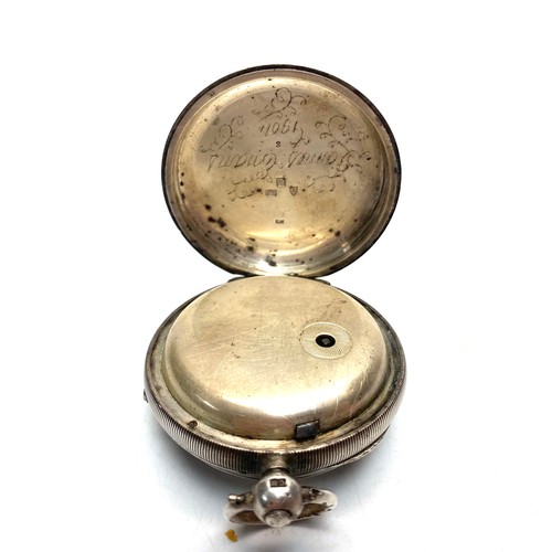 888 - Silver pocket watch dated 1904.