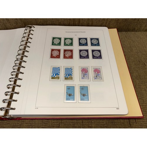 1000B - 6 books of stamps from private collection fresh to auction collected across europe, russia and easte... 