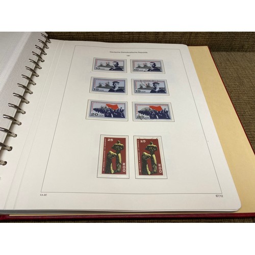 1000B - 6 books of stamps from private collection fresh to auction collected across europe, russia and easte... 